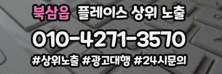 북삼읍 플레이스 상위 노출