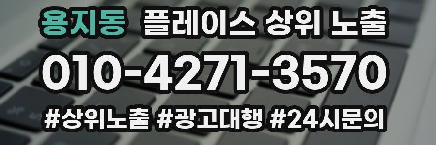 용지동 플레이스 상위 노출