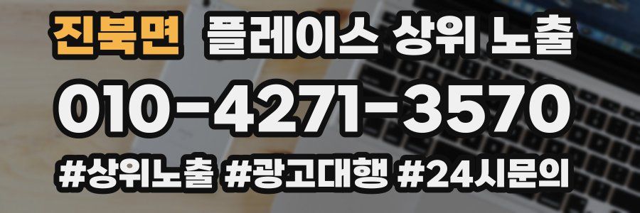 진북면 플레이스 상위 노출