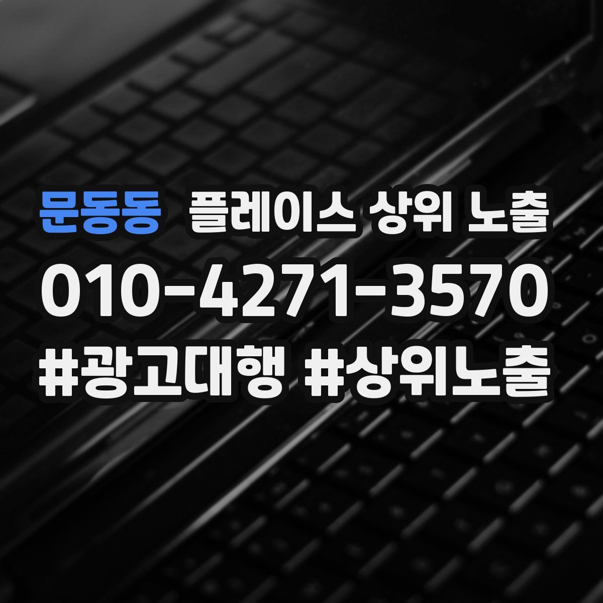문동동 플레이스 상위 노출
