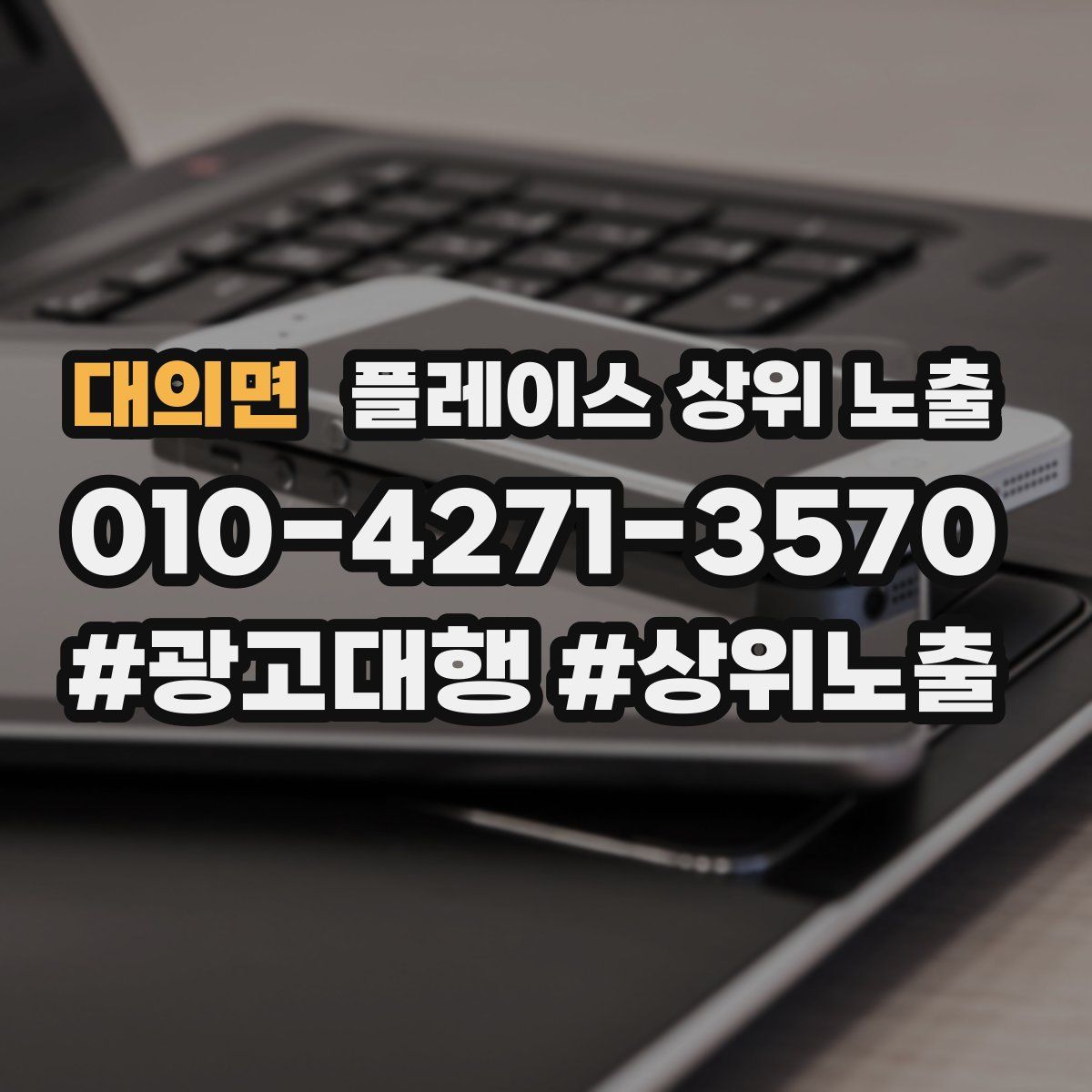 대의면 플레이스 상위 노출