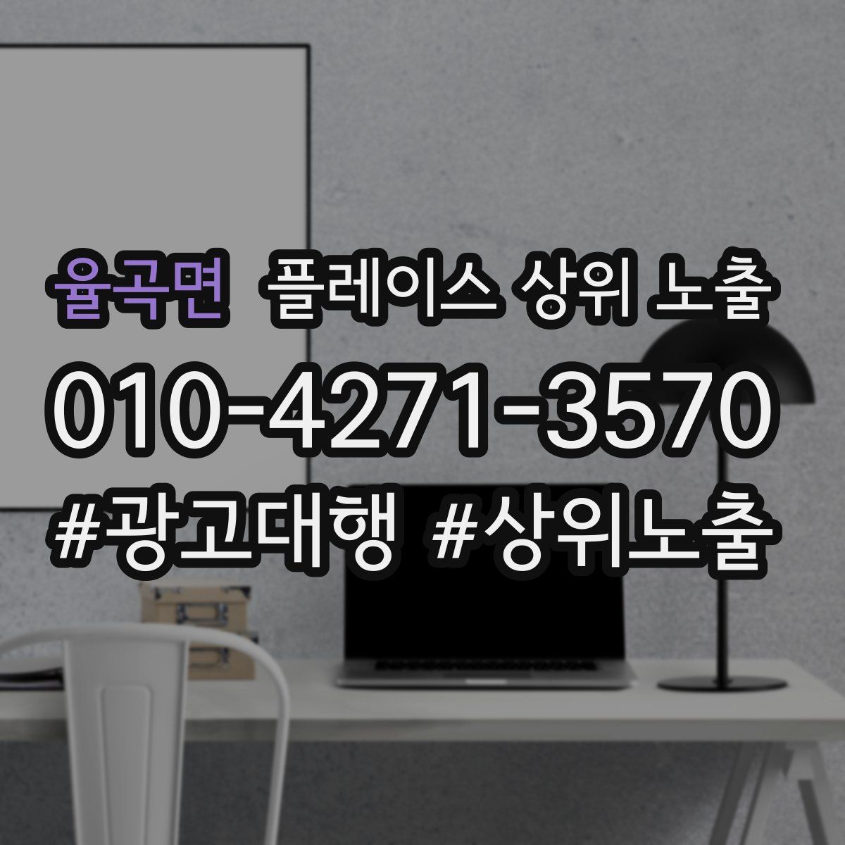 율곡면 플레이스 상위 노출