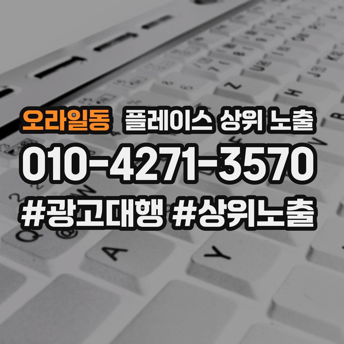 오라일동 플레이스 상위 노출