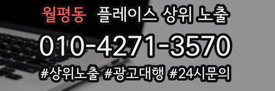 월평동 플레이스 상위 노출