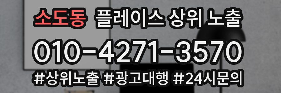 소도동 플레이스 상위 노출