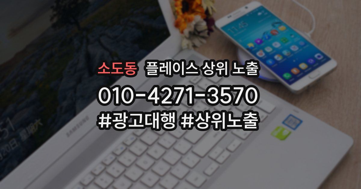 소도동 플레이스 상위 노출