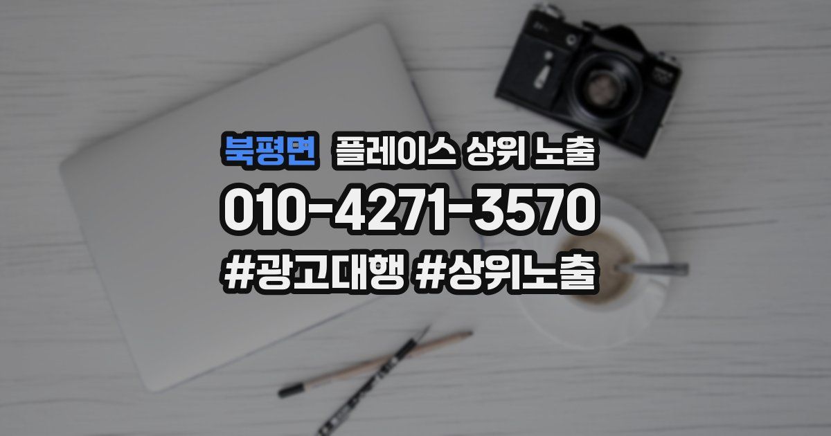 북평면 플레이스 상위 노출