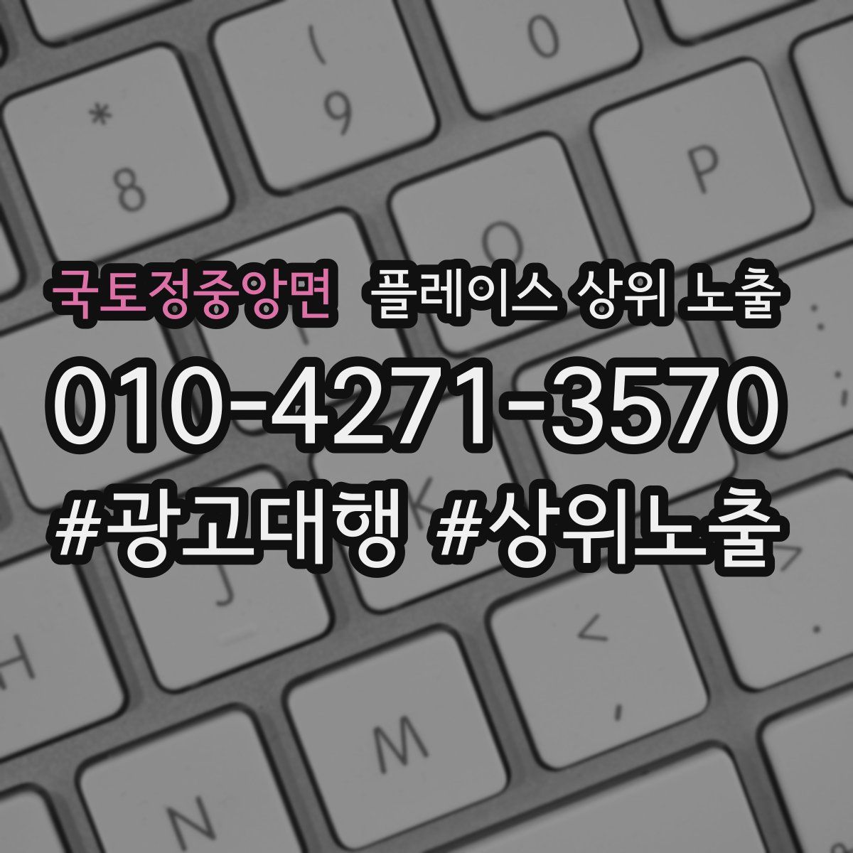 국토정중앙면 플레이스 상위 노출