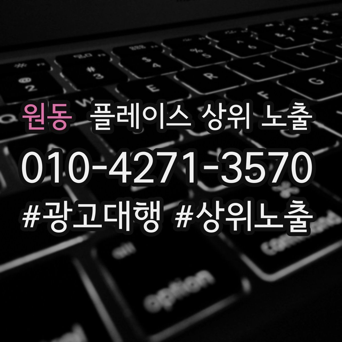 원동 플레이스 상위 노출 반경을 좁히면 좋아지는 지표