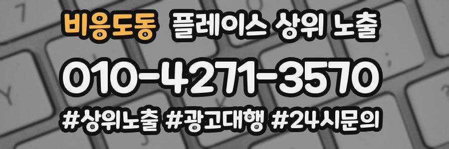 비응도동 플레이스 상위 노출