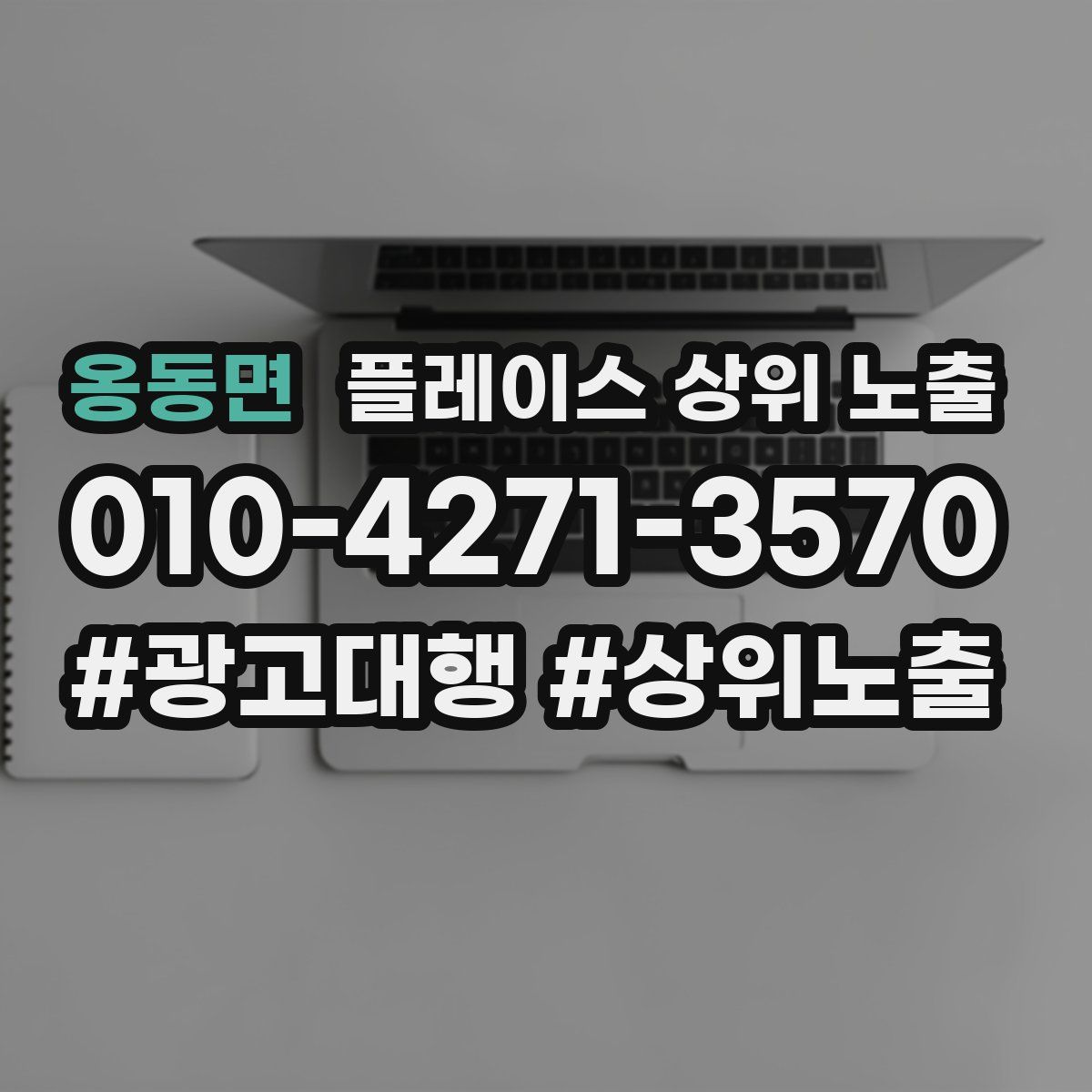 옹동면 플레이스 상위 노출