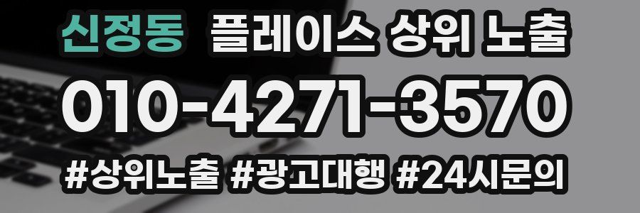 신정동 플레이스 상위 노출