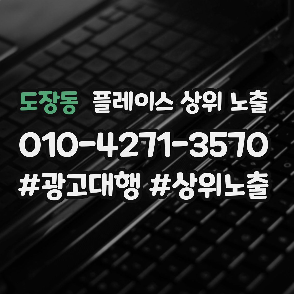 도장동 플레이스 상위 노출