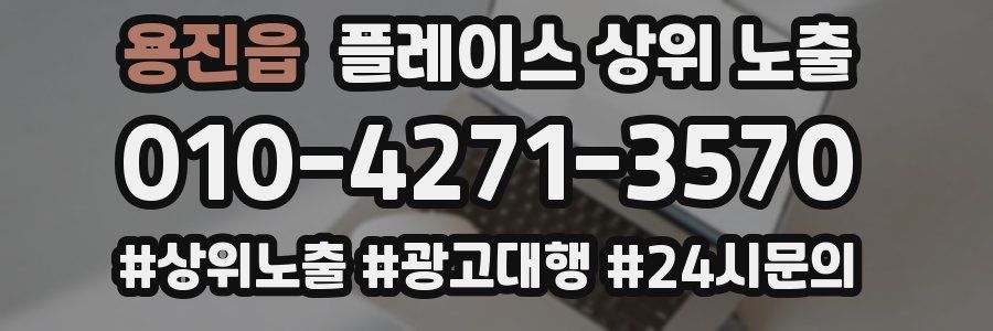 용진읍 플레이스 상위 노출