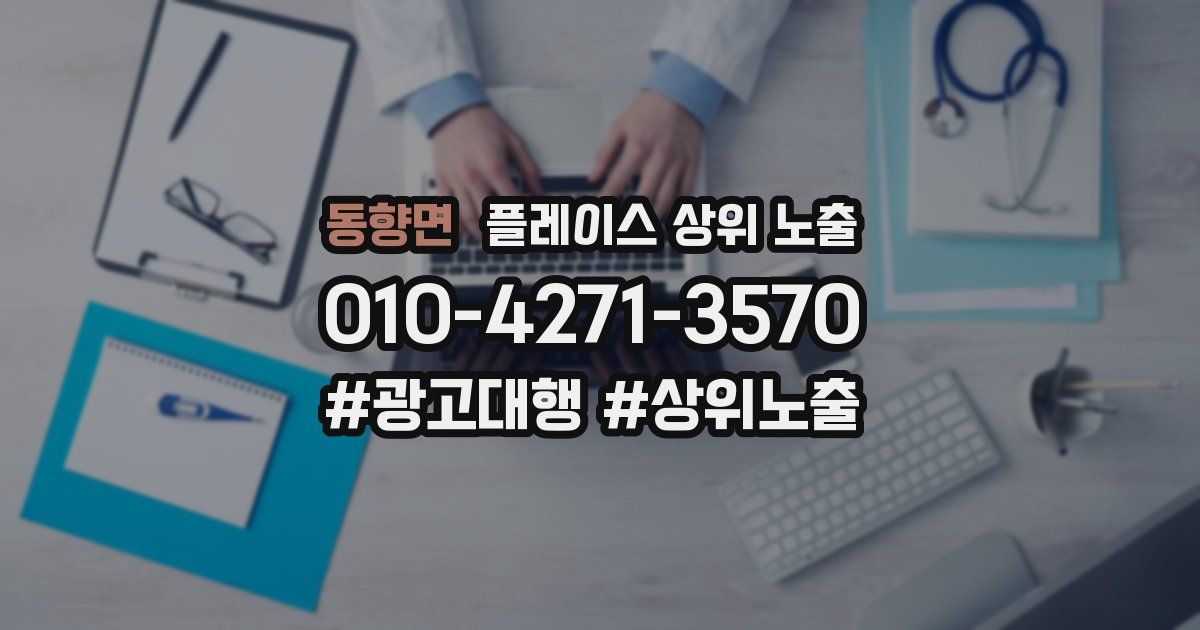 동향면 플레이스 상위 노출