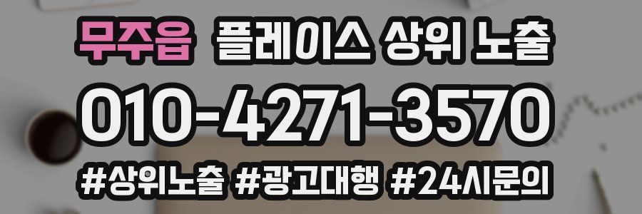 무주읍 플레이스 상위 노출