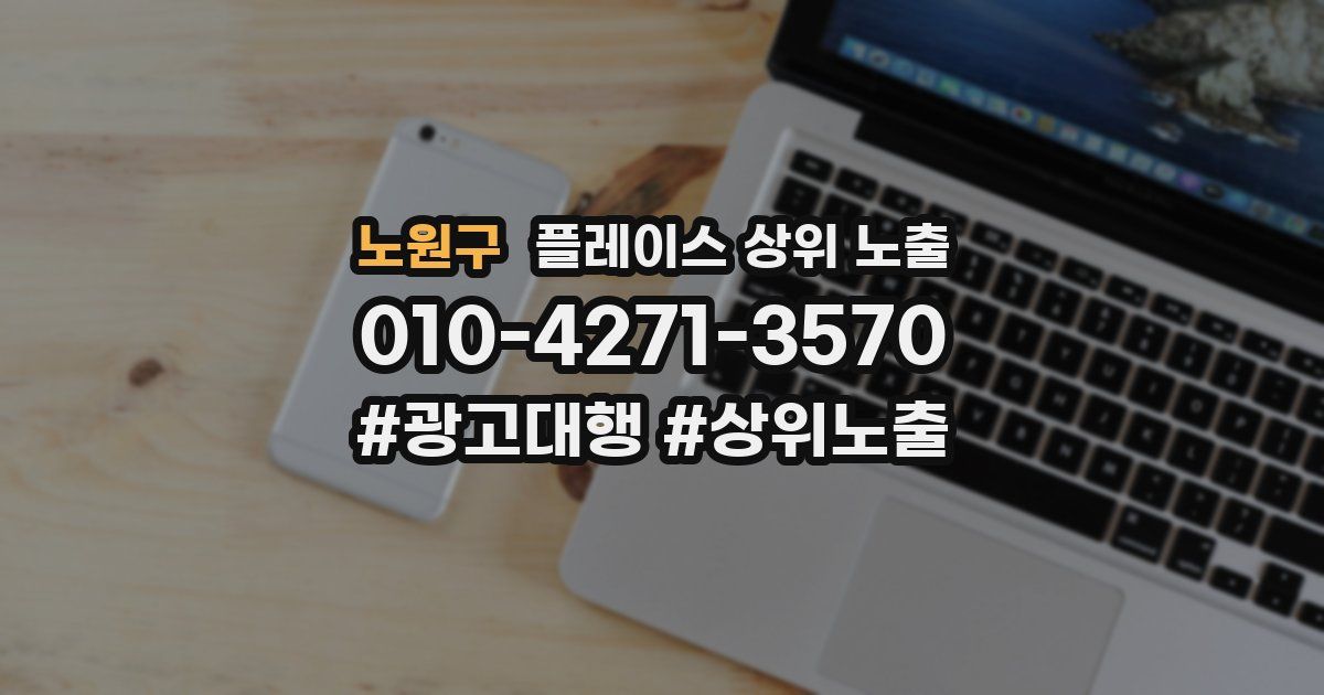 노원구 플레이스 상위 노출
