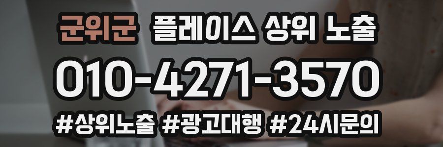 군위군 플레이스 상위 노출