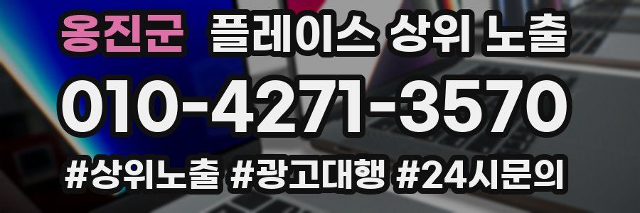 옹진군 플레이스 상위 노출