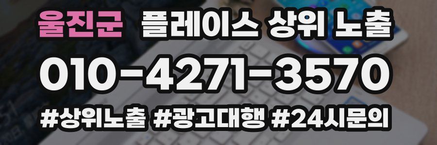 울진군 플레이스 상위 노출