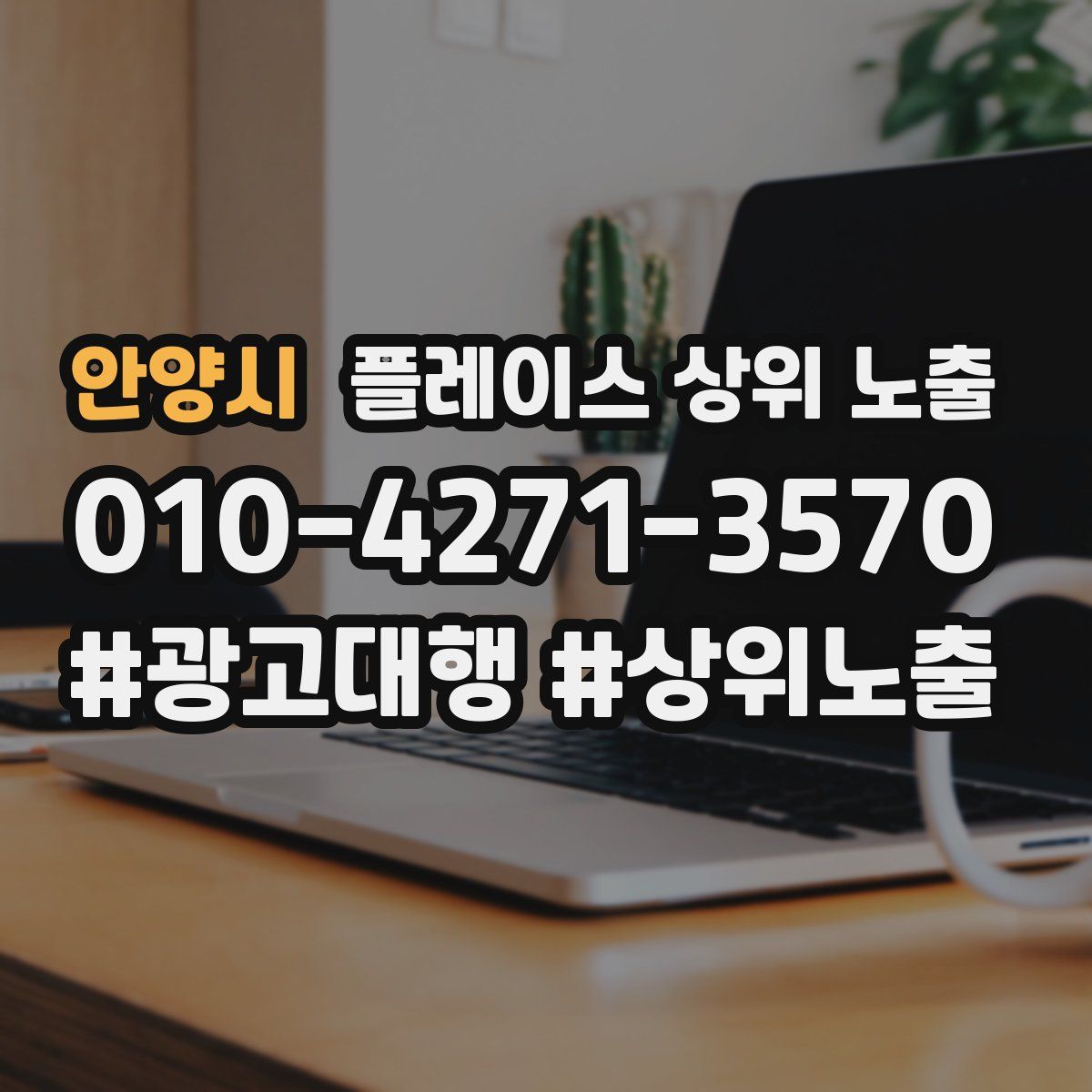 안양시 플레이스 상위 노출