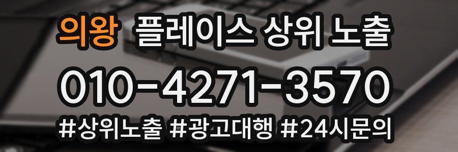 의왕 플레이스 상위 노출