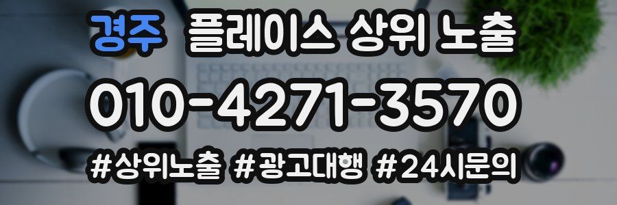 경주 플레이스 상위 노출