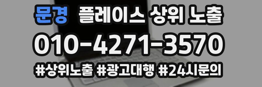 문경 플레이스 상위 노출