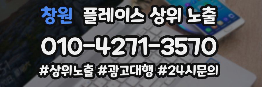 창원 플레이스 상위 노출