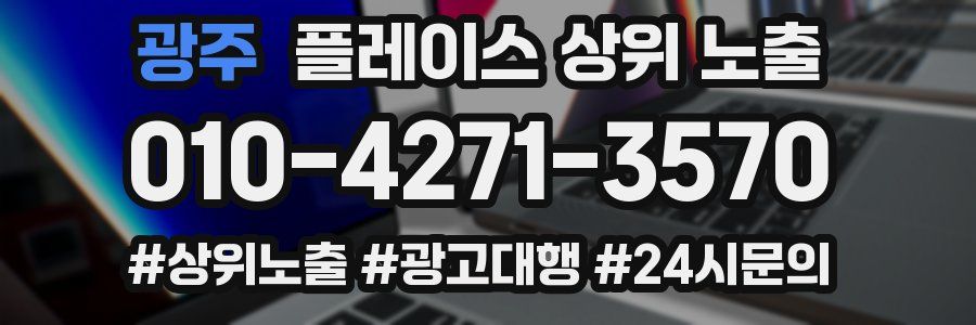 광주 플레이스 상위 노출