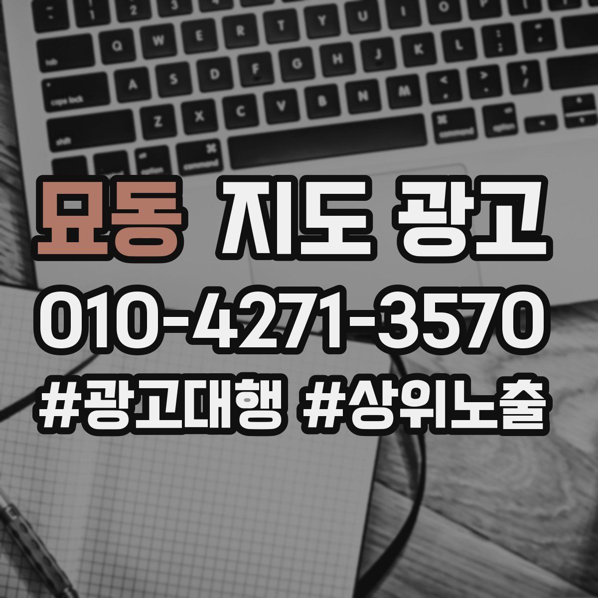 묘동 지도 광고