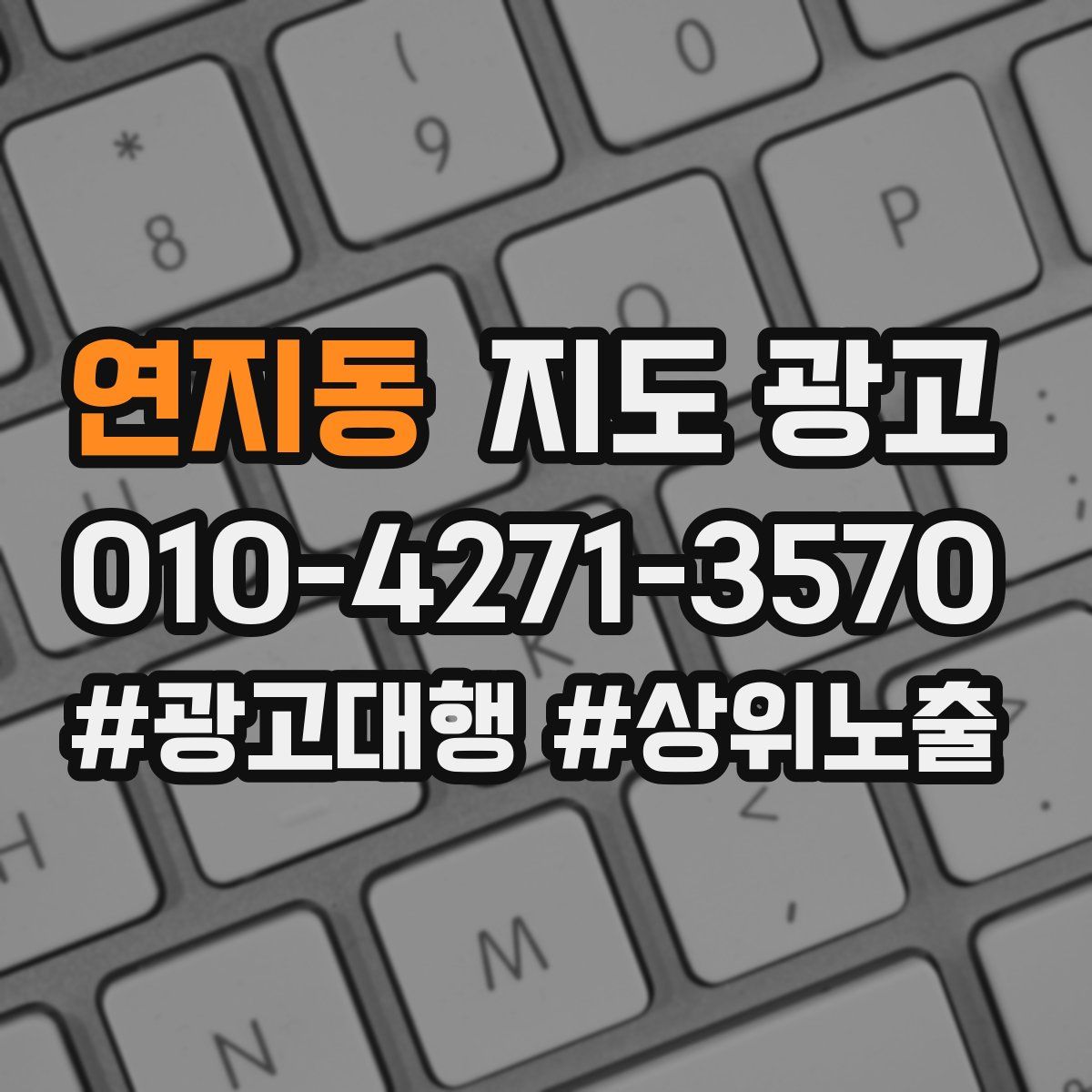 연지동 지도 광고
