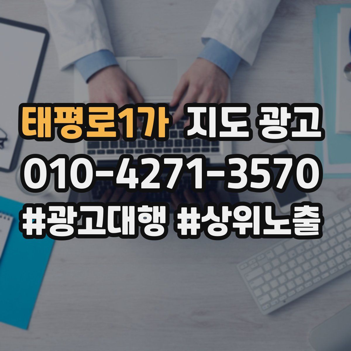태평로1가 지도 광고