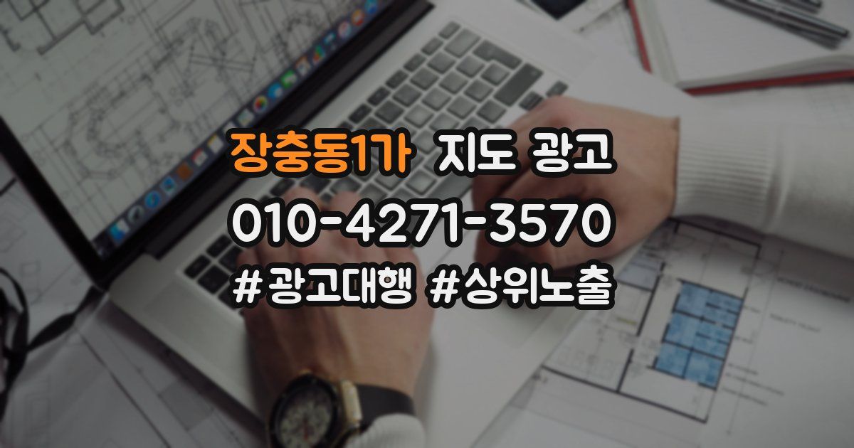 장충동1가 지도 광고