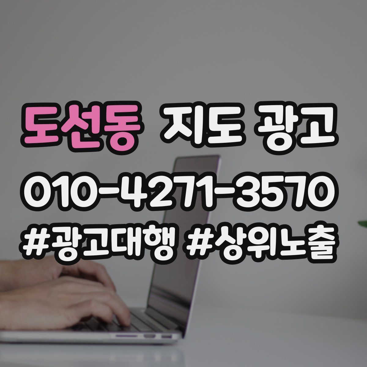 도선동 지도 광고