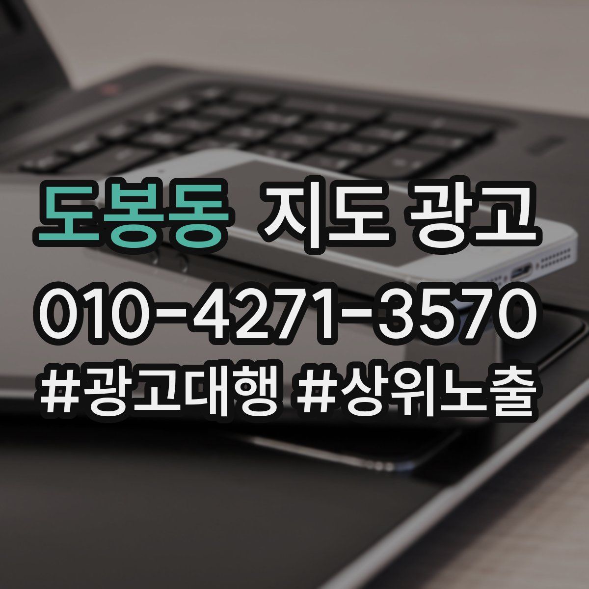 도봉동 지도 광고
