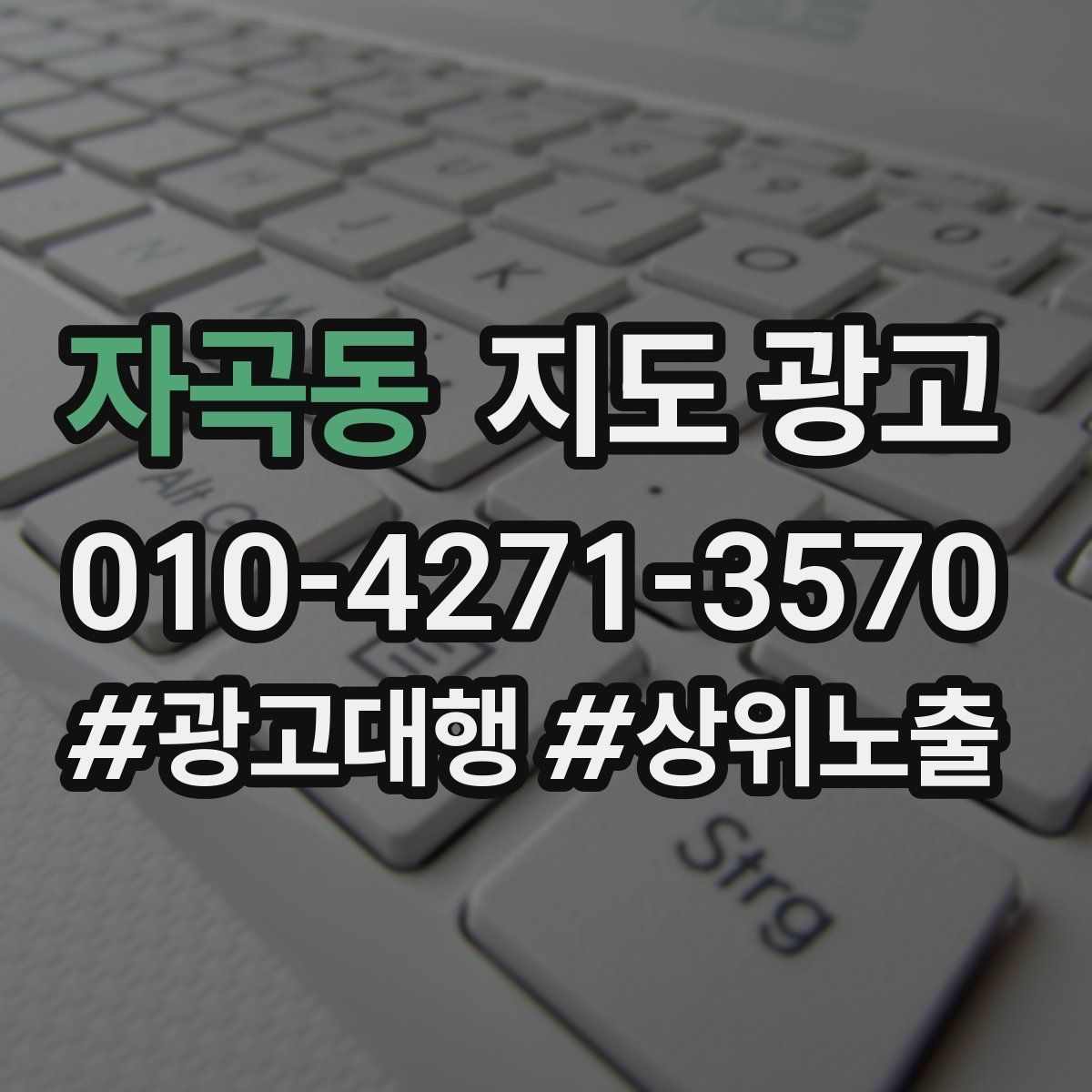 자곡동 지도 광고