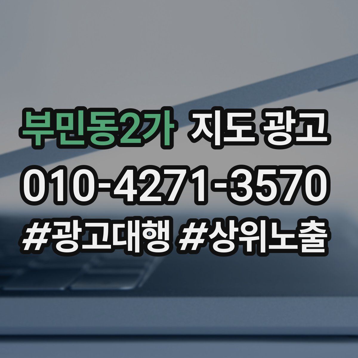 부민동2가 지도 광고