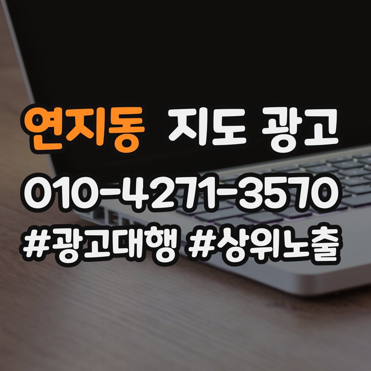 연지동 지도 광고