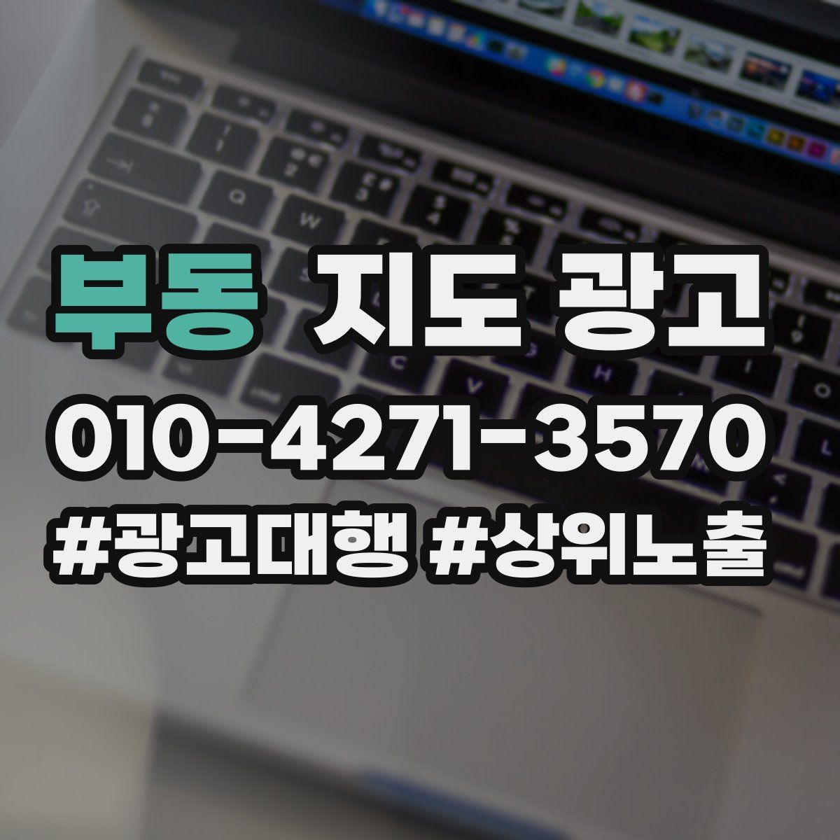 부동 지도 광고