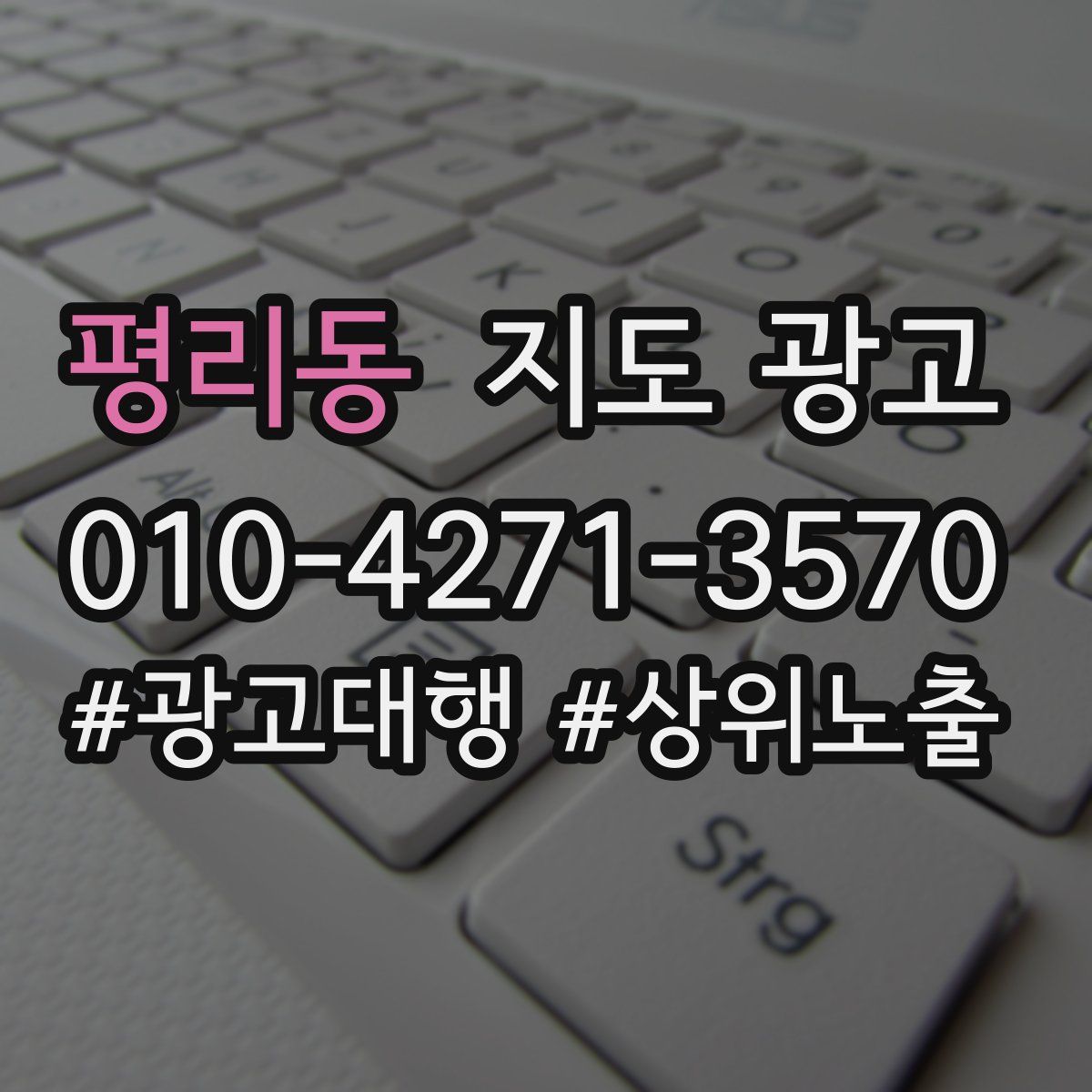 평리동 지도 광고