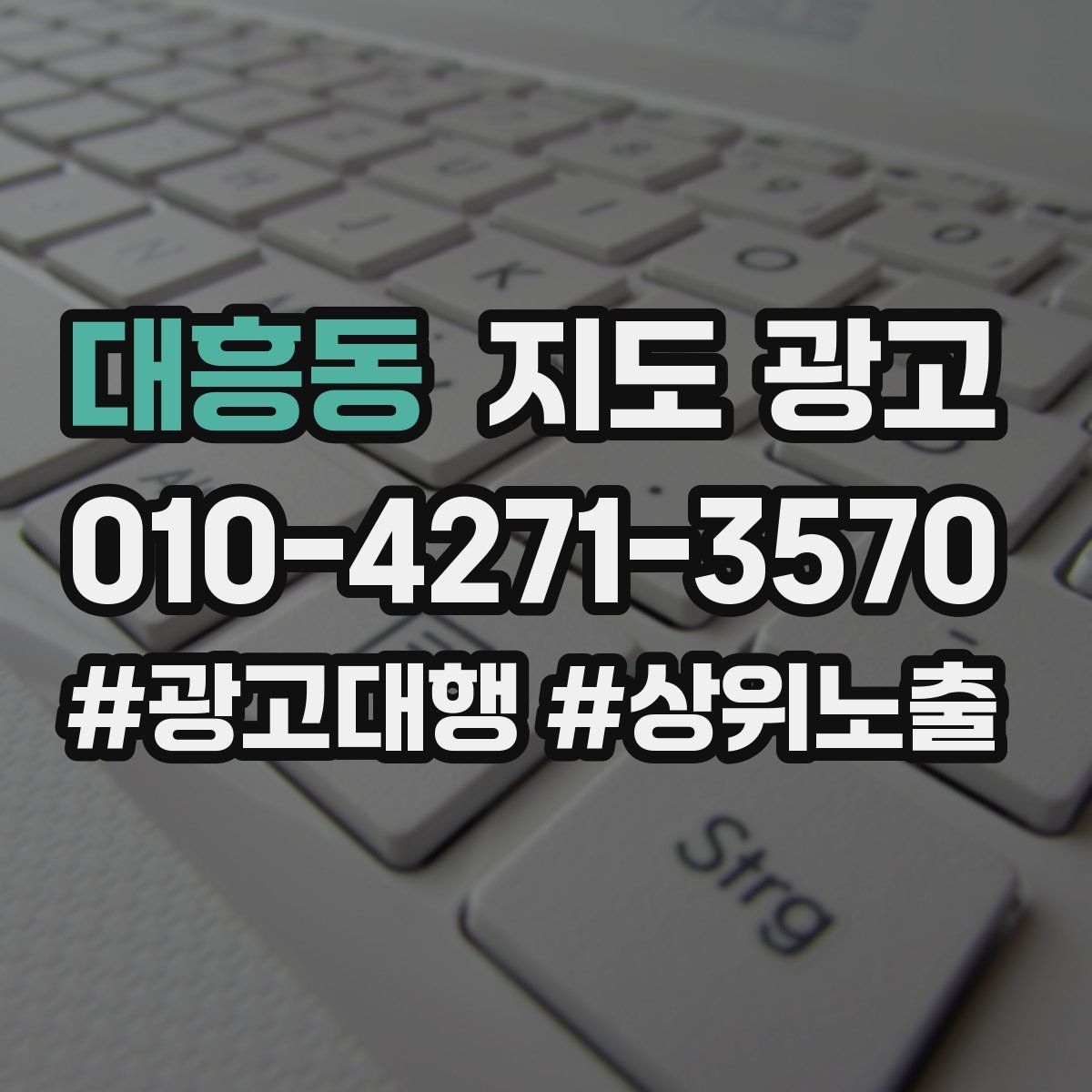 대흥동 지도 광고