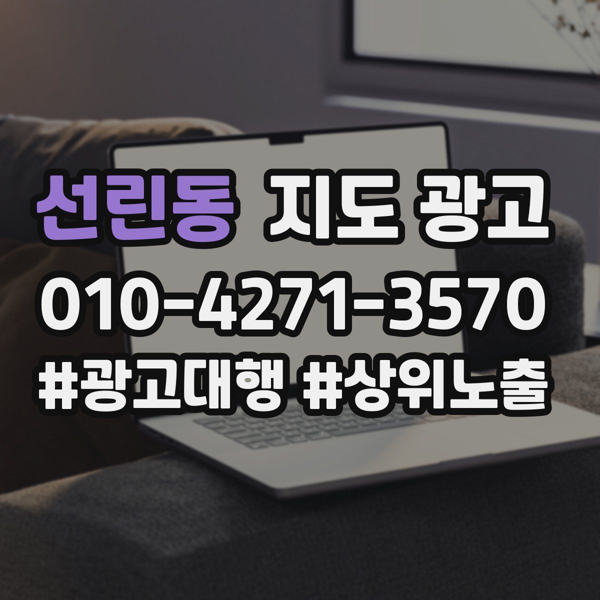 선린동 지도 광고