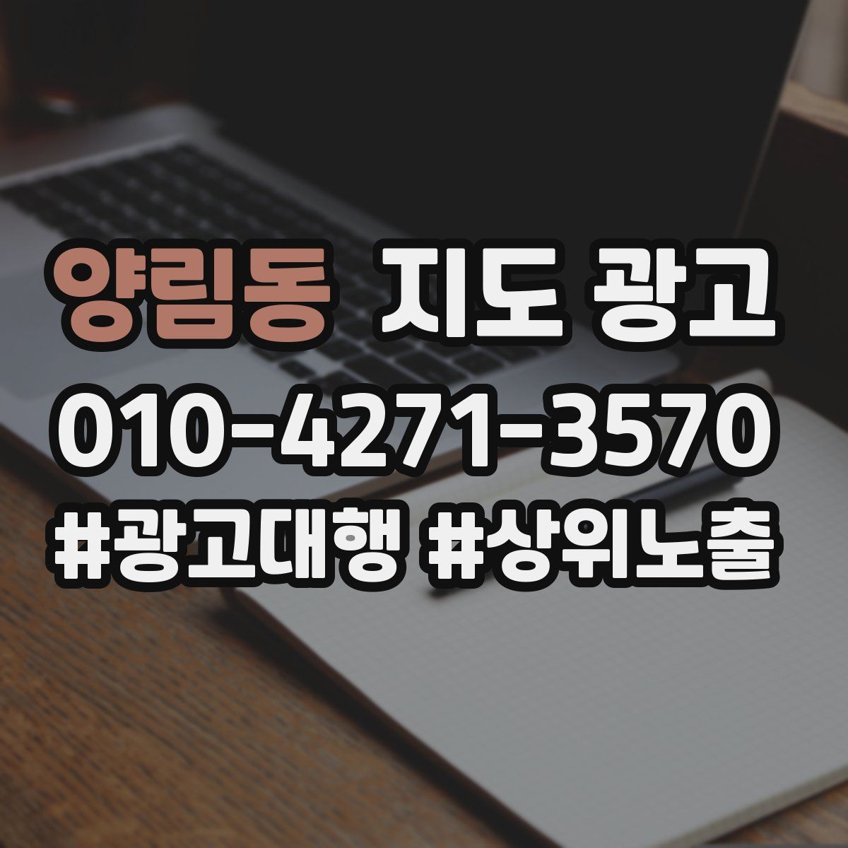 양림동 지도 광고
