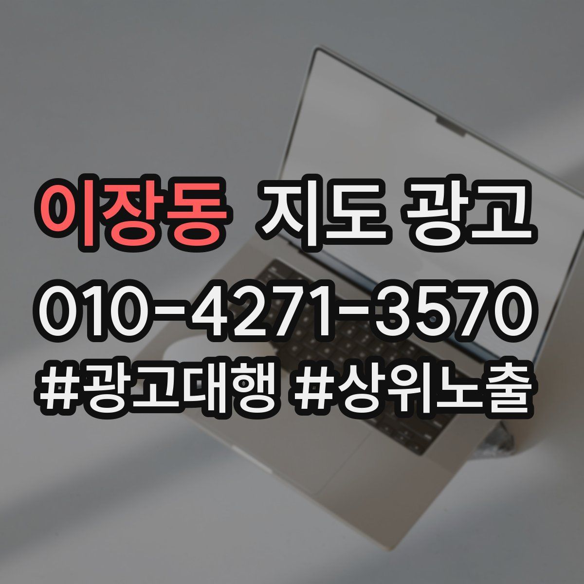 이장동 지도 광고