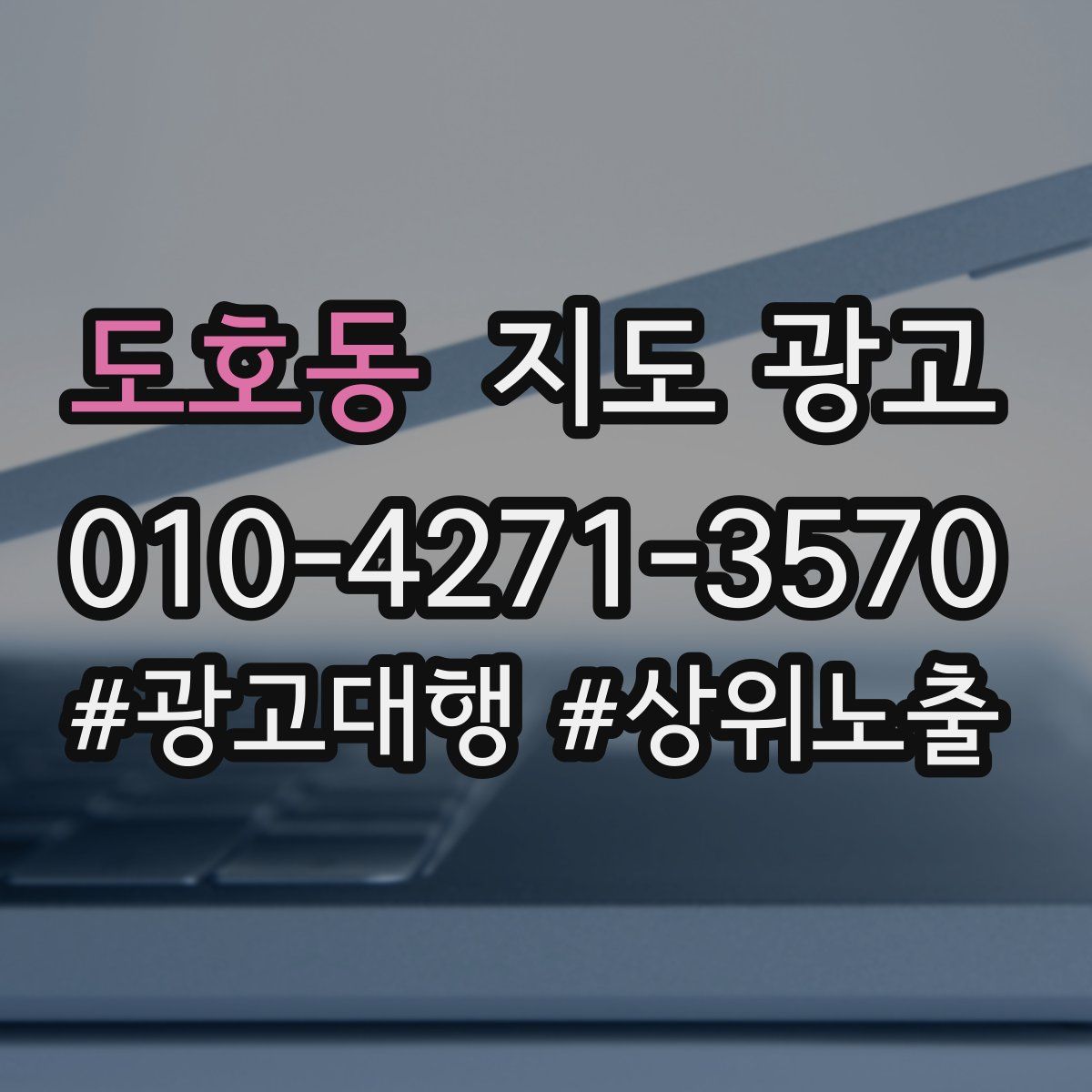 도호동 지도 광고