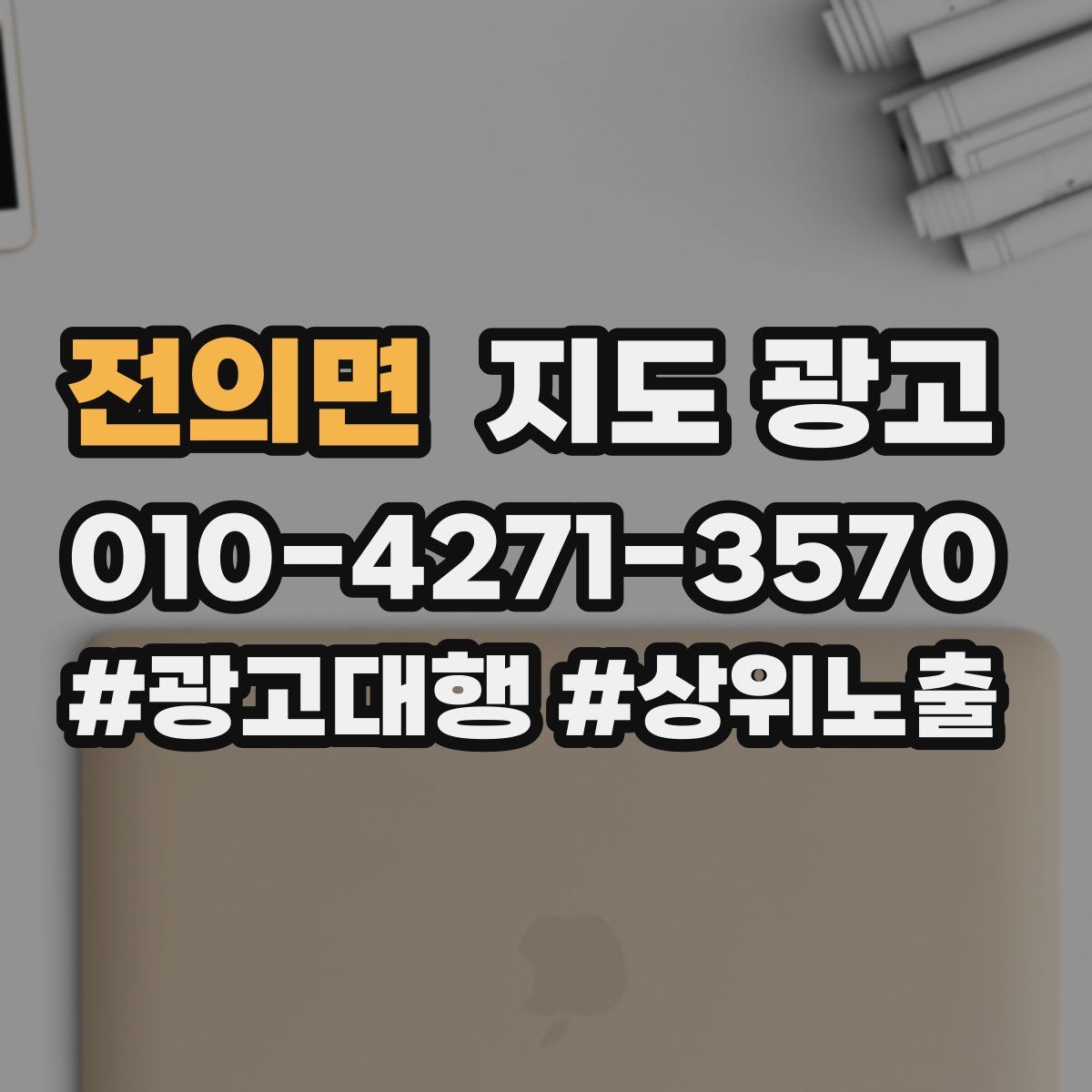 전의면 지도 광고