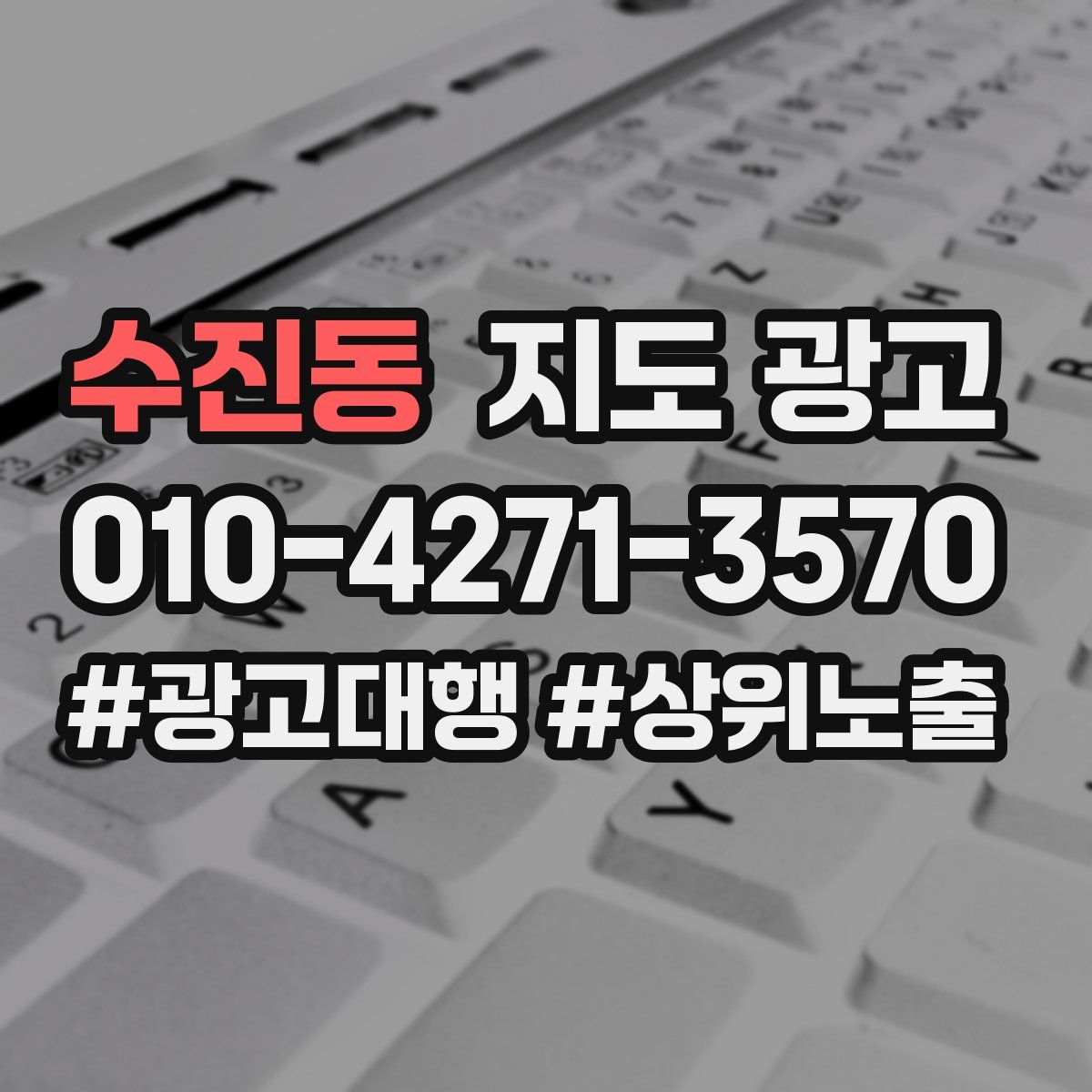 수진동 지도 광고