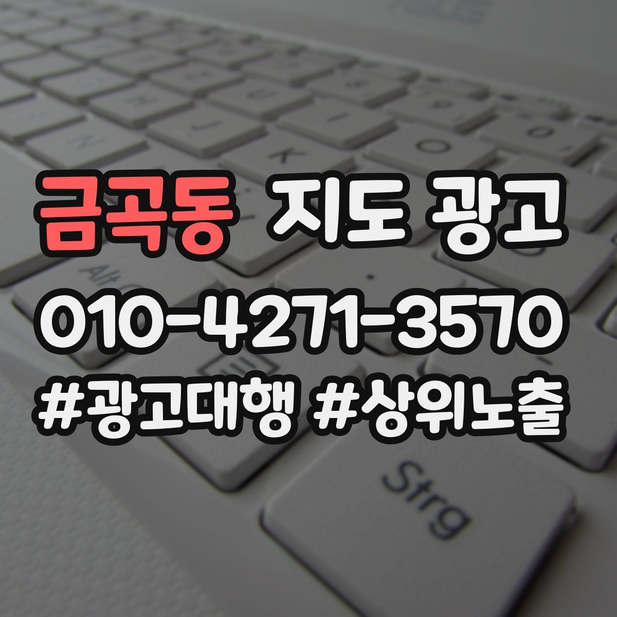 금곡동 지도 광고