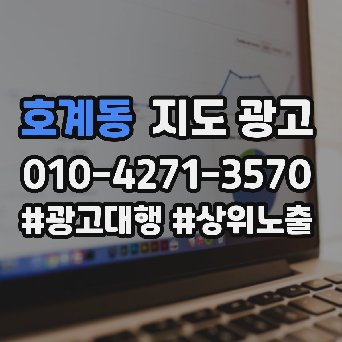 호계동 지도 광고